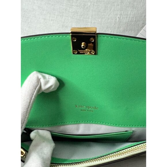 KATE SPADE DAKOTA OAK MOSS FLAP WRISTLET KD173 $198 - Picture 5 of 6